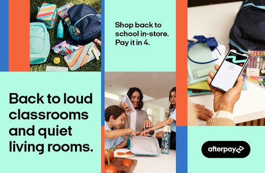 Head Back To School With Afterpay