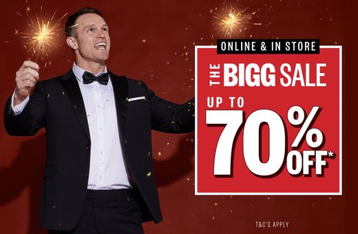  The BIGG Sale – Up to 70% OFF