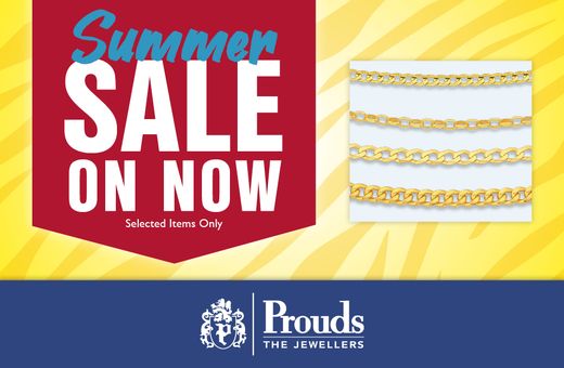 Up to 50% off or more on selected items at Prouds