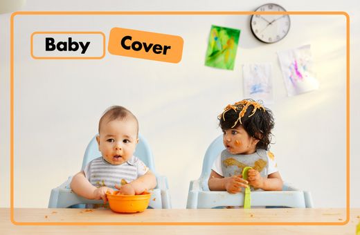 BONDS Baby Cover: A comprehensive 'poo-licy' for new parents. Because with babies, anything can happen. 