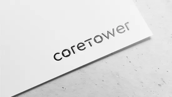 Logo mockup Core Tower