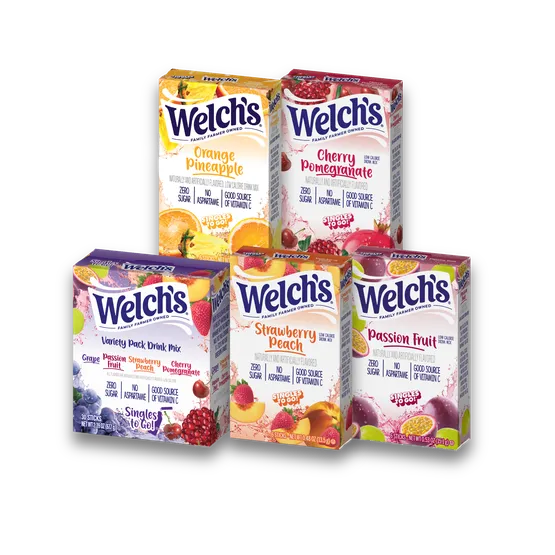 Fruit-flavored powdered drink mixes