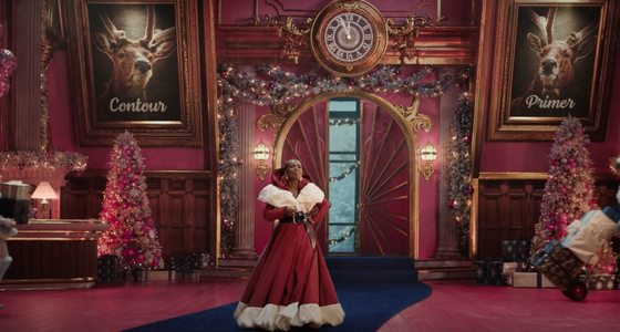 Boots gives Mrs Claus a dazzling touch of Bridgerton