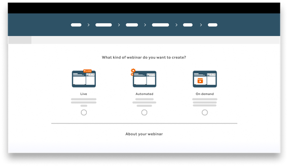 Types of webinars