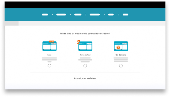 Types of webinars version two