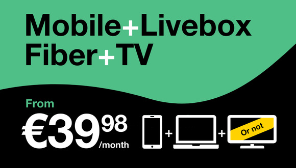 Mobile + Livebox Fiber + TV
