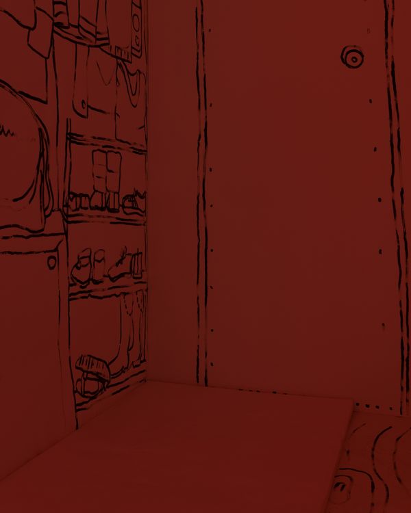 
        Foto der Abschlussarbeit »My Paper Home« von Anastasiia Chernenko. Semester: Sommer 2026. Abteilung: Kommunikationsdesign. Werksangabe: Immersive spatial installation with audiovisual elements
Bilder/images: © die Angewandte, 2026, Daniela Trost, CC-BY-NC-ND-4.0. Universität für angewandte Kunst Wien.
      