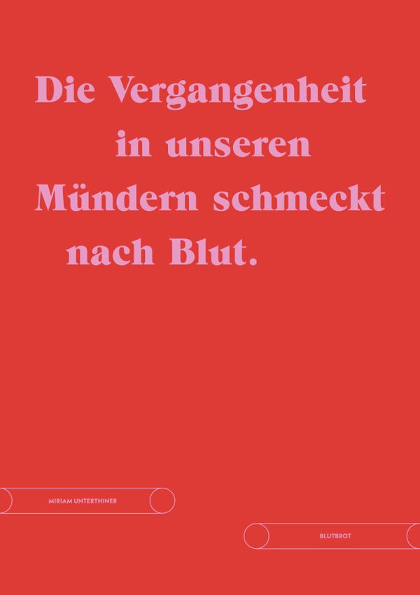 Foto der Abschlussarbeit »Das Dorf« von Miriam Unterthiner. Semester: Sommer 2024. Abteilung: Sprachkunst. Werksangabe: Literarisches Werk, Bild: studio sprosse. Universität für angewandte Kunst Wien.