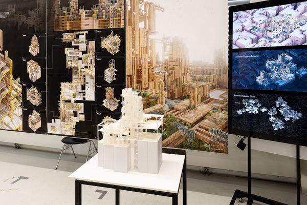 
        Foto der Abschlussarbeit »Symbiotic Patchwork - Formal-Informal Urban Synthesis« von Mohamed Abdelhady Omar. Semester: Sommer 2024. Abteilung: Architekturentwurf 3. Werksangabe: Renderings, animations, models. Universität für angewandte Kunst Wien.
      