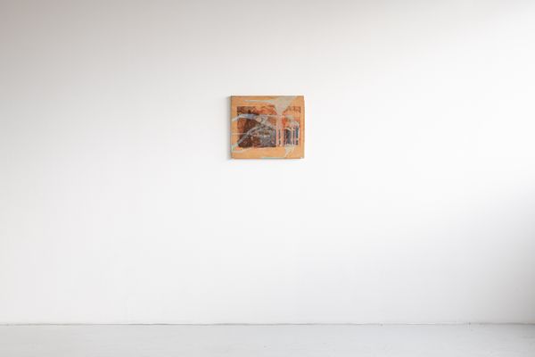 Foto der Abschlussarbeit »Snotrose« von Pol Summer. Semester: Sommer 2025. Abteilung: Malerei. Werksangabe: 2025, Malerei. Universität für angewandte Kunst Wien.