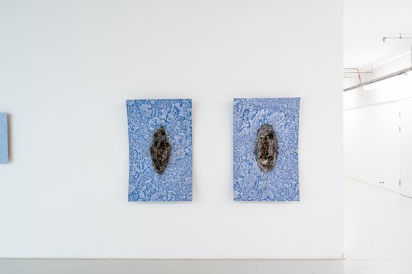 
        Foto der Abschlussarbeit »Metamaterial« von Claus Lam. Semester: Sommer 2024. Abteilung: Art & Science. Werksangabe: 2024, Serigraphie. Universität für angewandte Kunst Wien.
      