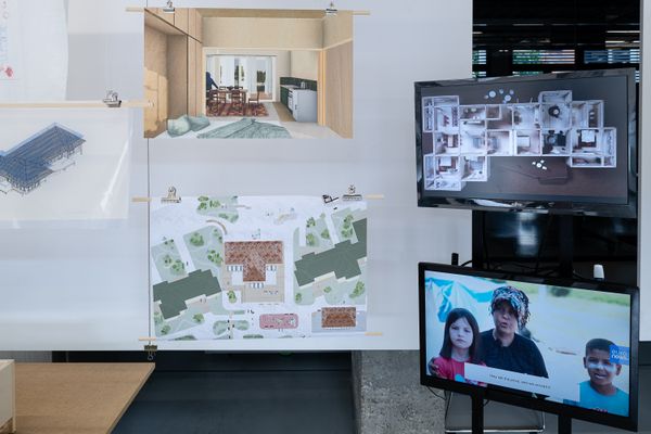 
        Foto der Abschlussarbeit »Boundary Housing for Shifting Communities« von Beyza Köroglu. Semester: Sommer 2025. Abteilung: Architekturentwurf 2. Werksangabe: Animation, Physical model, Drawings, Booklet. Universität für angewandte Kunst Wien.
      