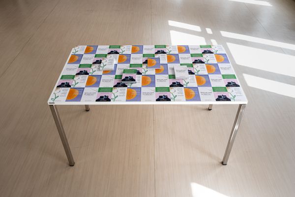 
        Foto der Abschlussarbeit »Not a Sister, not a Worker. Other.« von Belén Andrea Bini Bernadou. Semester: Sommer 2024. Abteilung: Cross-Disciplinary Strategies. Werksangabe: Four postcards 105 x 148,5 mm. Universität für angewandte Kunst Wien.
      