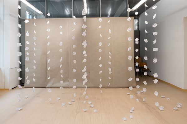 
        Foto der Abschlussarbeit »Katla« von Felicia Celine Gulda. Semester: Winter 2023/24. Abteilung: Cross-Disciplinary Strategies. Werksangabe: Installation. Universität für angewandte Kunst Wien.
      
