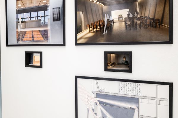 
        Foto der Abschlussarbeit »Final stop: Floor 27 Urban Burial in Hong Kong« von Philipp Jiu-Wei Willy Ma. Semester: Winter 2024/25. Abteilung: Architekturentwurf 2. Werksangabe: Model photos, physical models
(1:25), drawings. Universität für angewandte Kunst Wien.
      