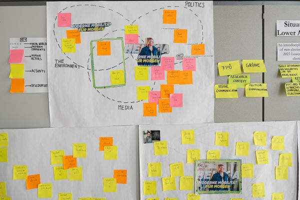 
        Foto der Abschlussarbeit »Situating Lower Austria« von Paul Mair. Semester: Sommer 2023. Abteilung: Cross-Disciplinary Strategies. Werksangabe: Forschungsarbeit, Prozessvisualisierungen. Universität für angewandte Kunst Wien.
      