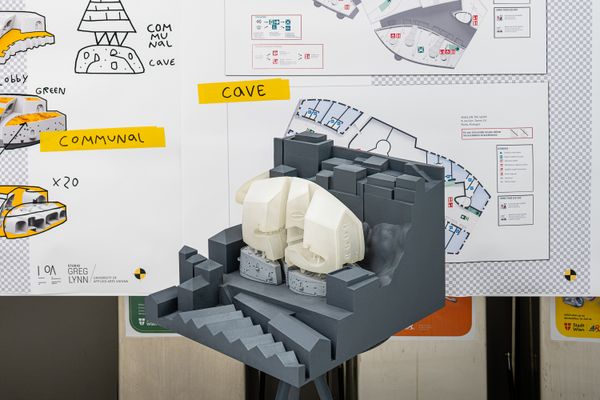 Foto der Abschlussarbeit »The Snail on The Slope« von Arkady Zavialov. Semester: Sommer 2024. Abteilung: Architekturentwurf 2. Werksangabe: Renderings, animations. Universität für angewandte Kunst Wien.