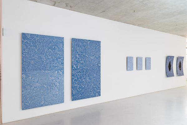 
        Foto der Abschlussarbeit »Metamaterial« von Claus Lam. Semester: Sommer 2024. Abteilung: Art & Science. Werksangabe: 2024, Serigraphie. Universität für angewandte Kunst Wien.
      