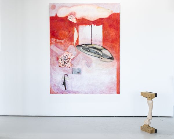 
        Foto der Abschlussarbeit »Melissa« von Naomi Shintani Deibel. Semester: Sommer 2026. Abteilung: Malerei. Werksangabe: 2026, erweiterte Malerei, Bilder/images: © die Angewandte, 2026, Vincent Forstenlechner, CC-BY-NC-ND-4.0. Universität für angewandte Kunst Wien.
      