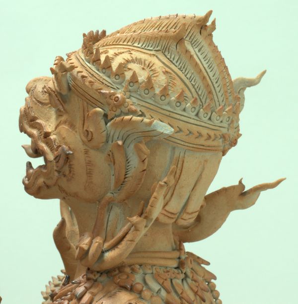 
        Foto der Abschlussarbeit »Hanuman Suvannamaccha (2000) – A ceramic sculpture from Silpakorn University Art Centre Bangkok, Thailand. Conservation and Restoration« von Prerana. Semester: Winter 2023/24. Abteilung: Cultural Heritage Conservation and Management. Werksangabe: Bild 1, 2, 4 und 5: Institute of Conservation, University of Applied Arts Vienna and Silpakorn University International College / Elias Campidell,
Bild 3: Institute of Conservation, University of Applied Arts Vienna and Silpakorn University International College / Prerana. Universität für angewandte Kunst Wien.
      