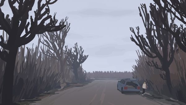 
        Foto der Abschlussarbeit »washed out« von Hannes Oberparleiter. Semester: Winter 2025/26. Abteilung: Kommunikationsdesign. Werksangabe: Animationsfilm, Bilder: © Hannes Oberparleitner. Universität für angewandte Kunst Wien.
      