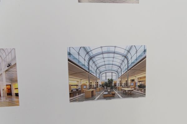 
        Foto der Abschlussarbeit »Speculative Iterations of the Postsparkasse (19th and 21st Centuries)« von Mete Sinan. Semester: Winter 2025/26. Abteilung: Cross-Disciplinary Strategies. Werksangabe: k. A., Bilder: (c) Die Angewandte/Erli Grünzweil CC-BY-NC-ND-4.0. Universität für angewandte Kunst Wien.
      