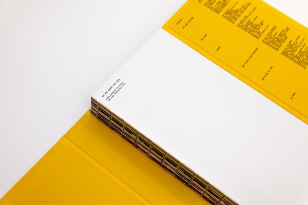 
        Foto der Abschlussarbeit »NO ONE ASKED FOR THIS – From Archive to Stage: The K&D Sessions Live« von Oscar Pecher. Semester: Winter 2025/26. Abteilung: Kommunikationsdesign. Werksangabe: Buch, Bilder: (c) Oscar Pecher. Universität für angewandte Kunst Wien.
      