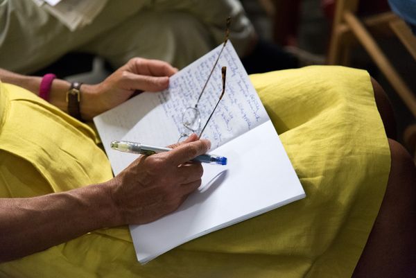 peak into a notebook | Image by ©