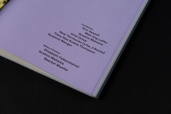 AIL-Publication: Ecologies & Politics of the Living. Publication Design: Marie Artaker, © Sophie Pölzl  | Image by ©© Sophie Pölzl 