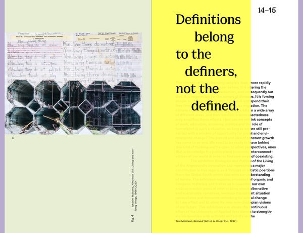 AIL-Publication: Ecologies&Politics of the Living, Design: Marie Artaker | Image by ©Marie Artaker 