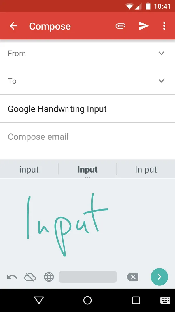 6 Different Ways to Type on Your Smartphone: Google Handwriting Input