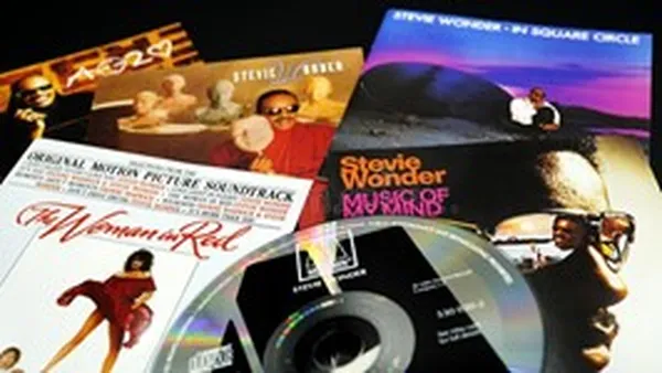 Picture of All the Albums of Stevie Wonder.