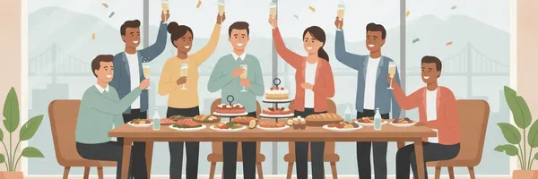 Company Celebration Catering for Portland Milestones