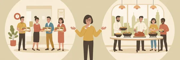 How to Choose Between On-Site Corporate Catering and Office Delivery