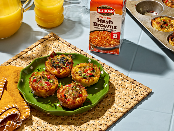 Hash Brown Sausage Egg Cups