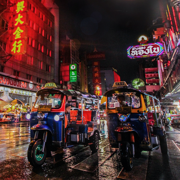 Chinatown in Bangkok Thailand