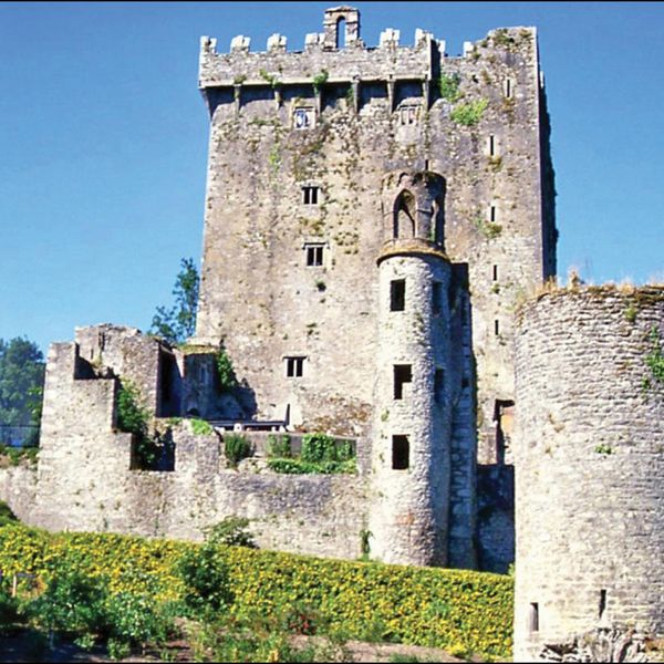 blarney castle on sunny day in ireland