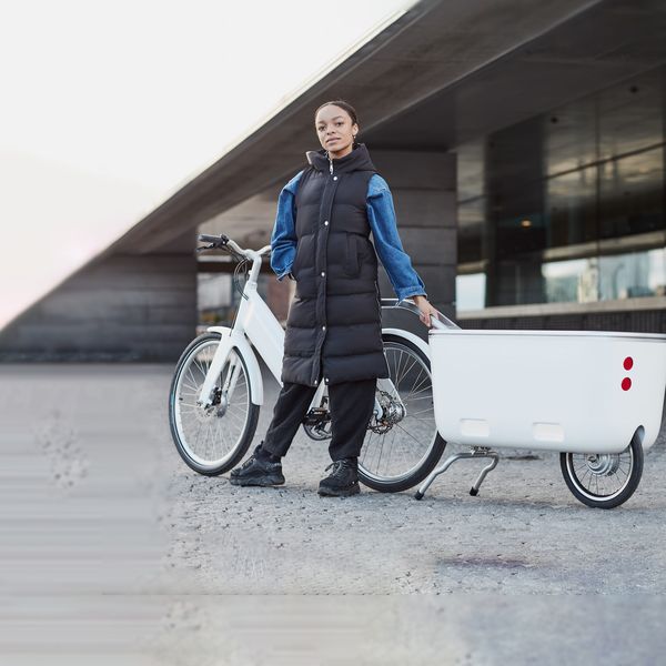 The world's first weightless cycle trailer