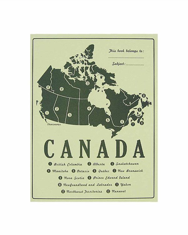 Canada – Notebook