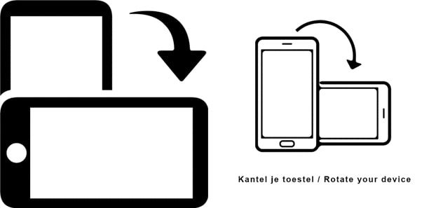 Picture of rotating a mobile device