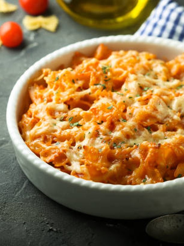 Pastagratäng med morot