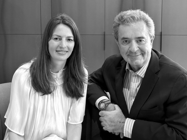 Anna Vogt and Mainardo de Nardis