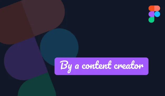 A content creator using Figma Image