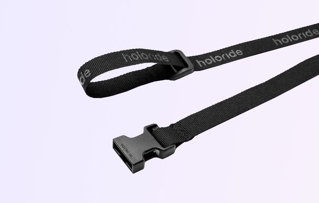Black Safety Strap with holoride logo