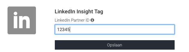 Screenshot of LinkedIn Insight Tag