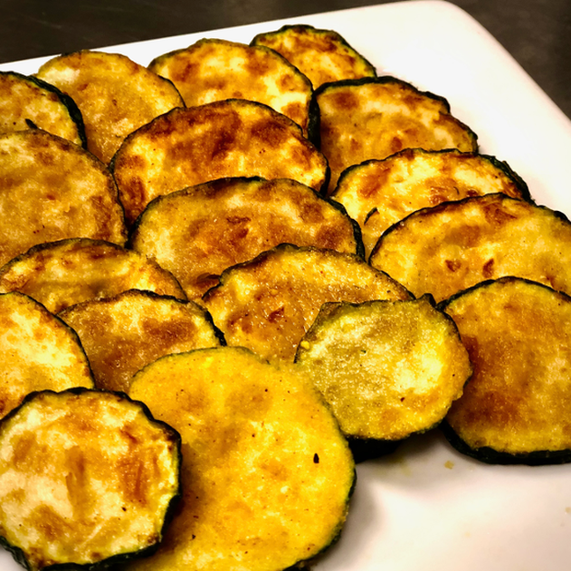 Stekt zucchini