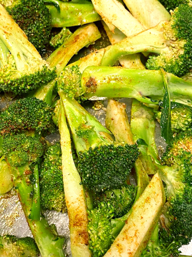 Ugnsrostad broccoli