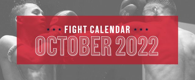 FightCamp - October 2022 Fight Calendar