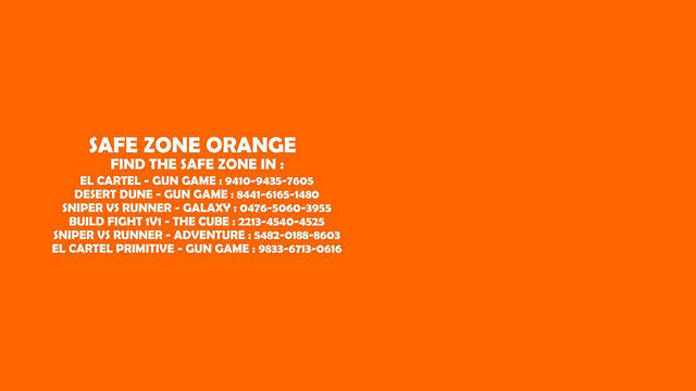 Retrouvez nos Safe Zone Orange ici 👉