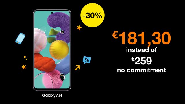 Samsung Galaxy A51 on sale